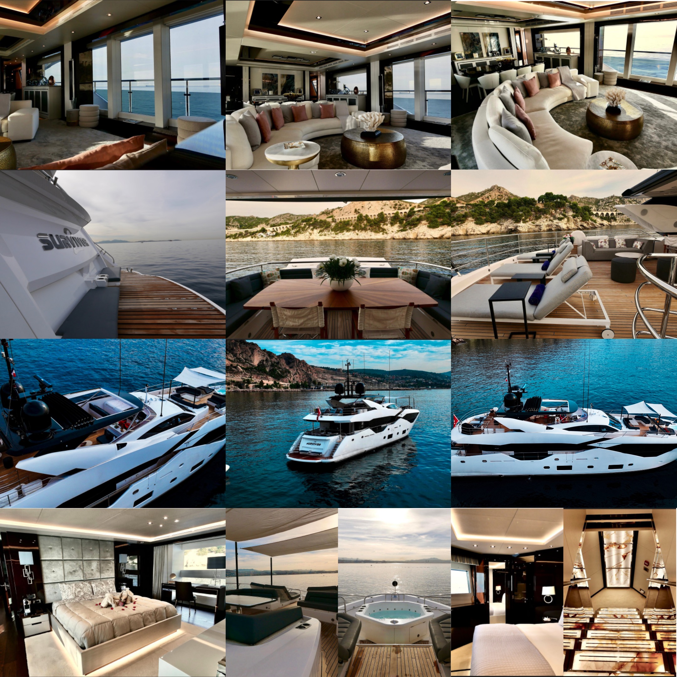 35m motor yacht — original listing photograph